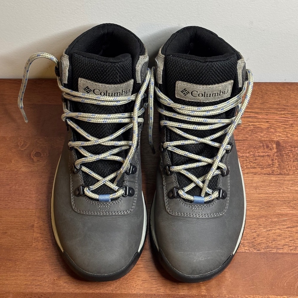Columbia Grey Hiking Boots Womens 8.5